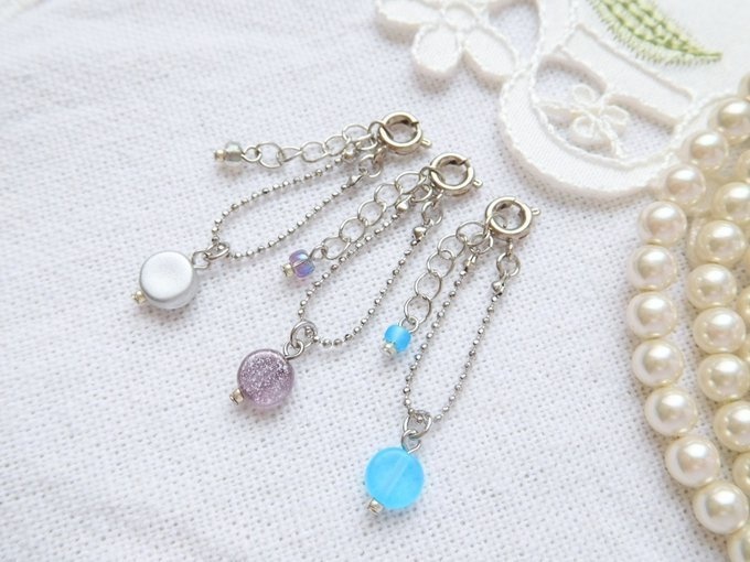 ベネチアンコインビーズのドール用ネックレス(1/12)