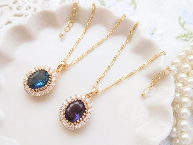 オーバルフレームジュエルのドール用ネックレス②