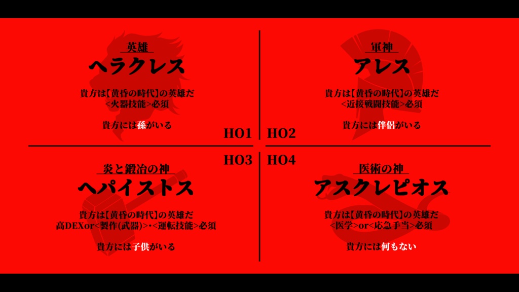 【CoC】黄昏の時代に終焉を【SPLL:E110951】