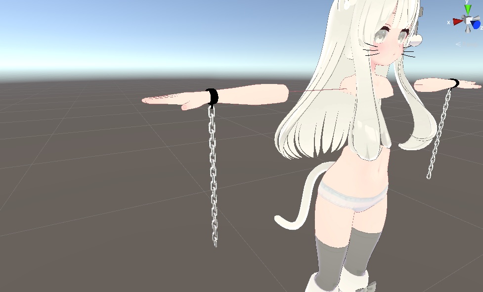 Arm/Neck Chain For VRChat avatar 《FREE》