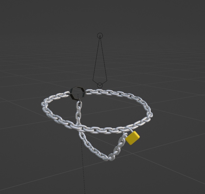 Panty Chain for VRC avatar [Karin Family]