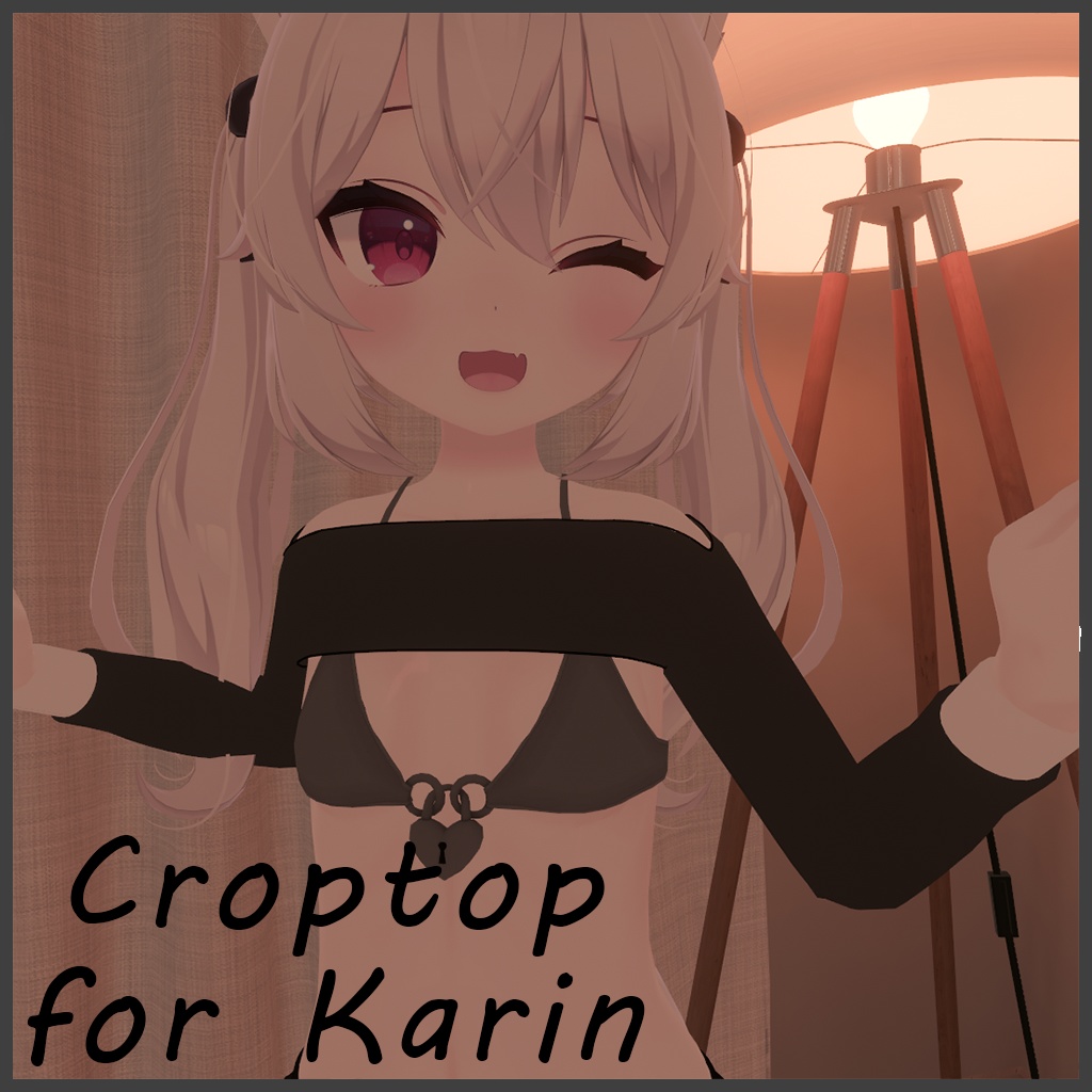 Croptop for Karin (VRC avatar)