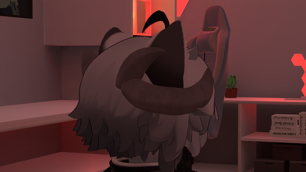 Horns for VRChat avatar-VRChatアバター用ホーン 《FREE》