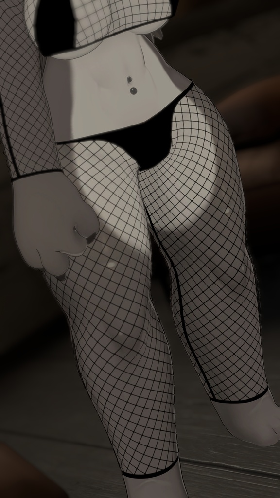 Zil S Fishnet outfit - ジルSフィッシュネット衣装 《FREE》