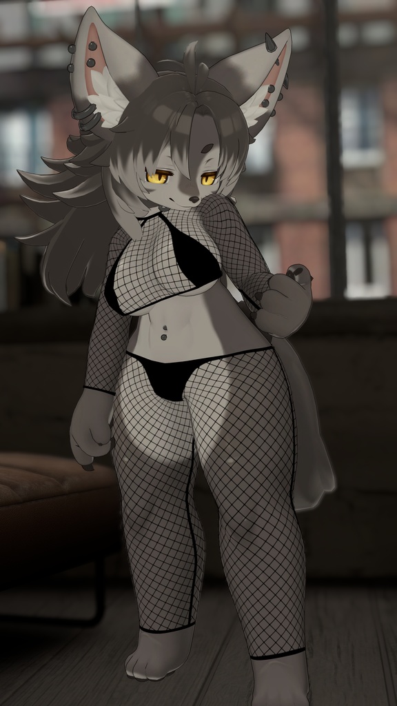 Zil S Fishnet outfit - ジルSフィッシュネット衣装 《FREE》