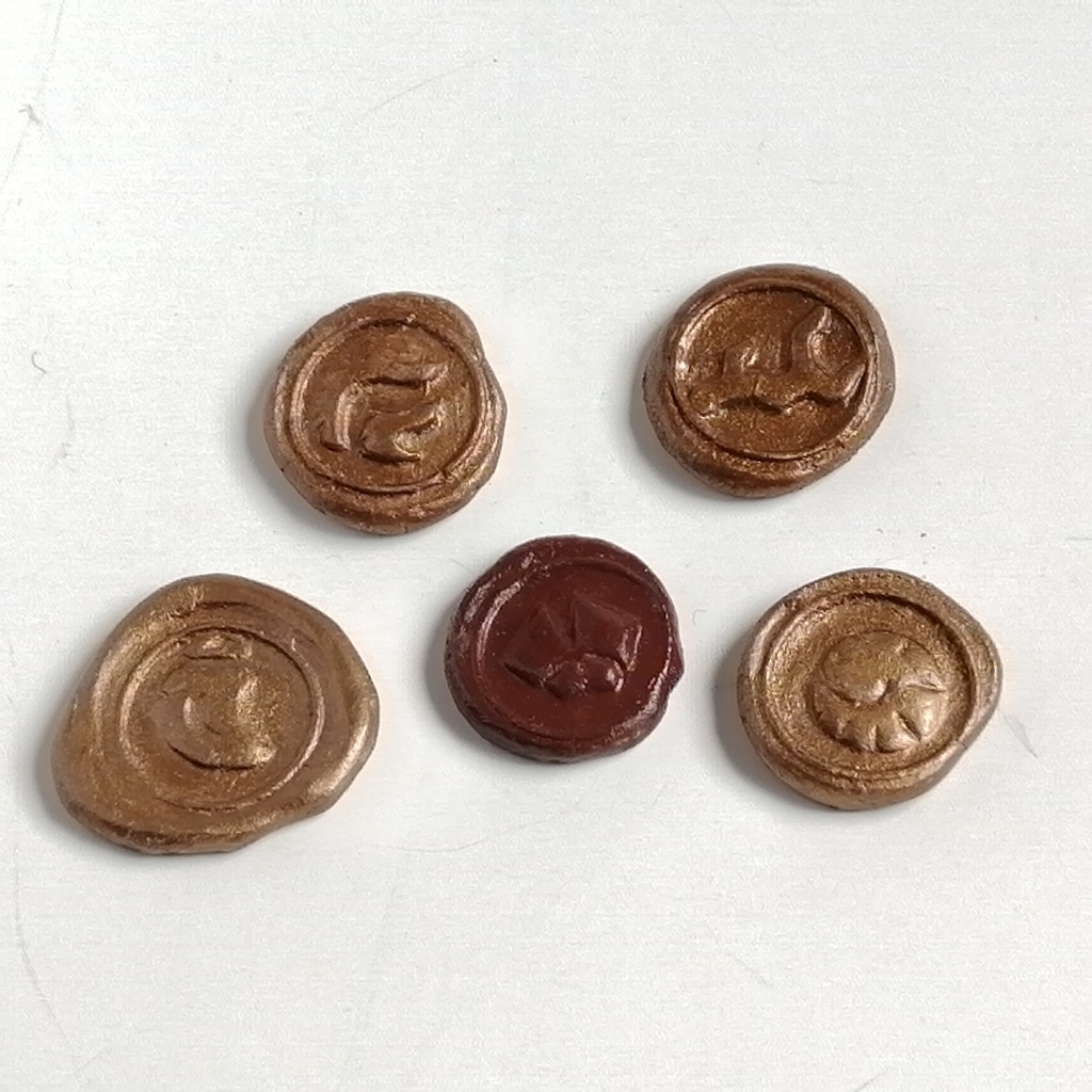 獣を戴く家門/シーリングスタンプ風シール