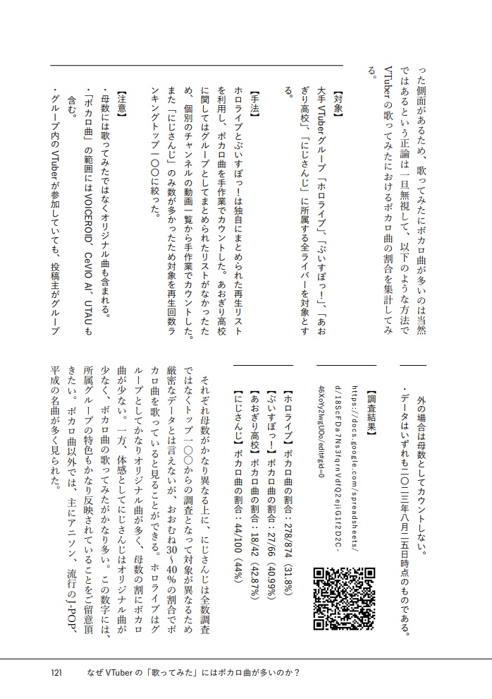 ボーカロイド文化の現在地