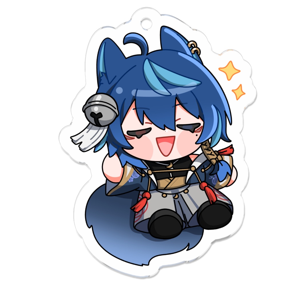 【十七夜いな】ちみキャラ アクキー