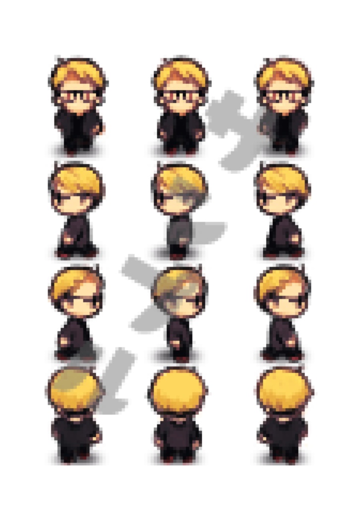 akkrピクスク用アバター