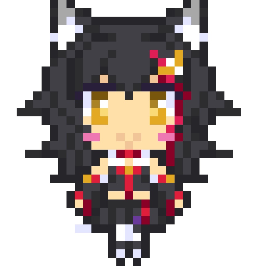 【非公式】大神ミオ　ドット絵アクリルスタンド