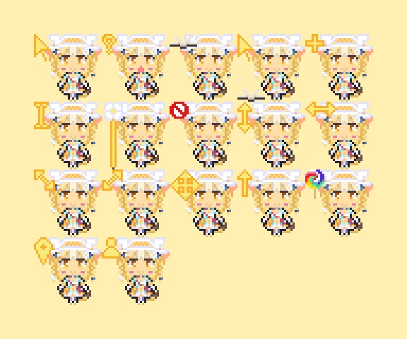 飴望にぃな マウスカーソル