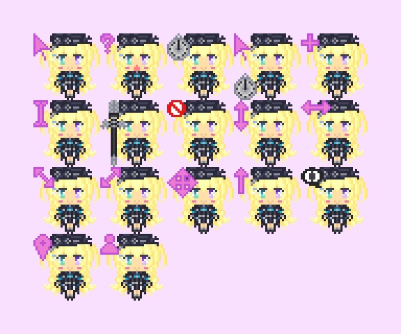 メーメントヴァニタス　マウスカーソル