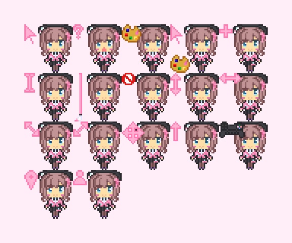 鈴原るる　マウスカーソル