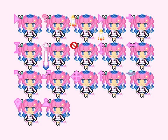 星屑ぷらね　マウスカーソル