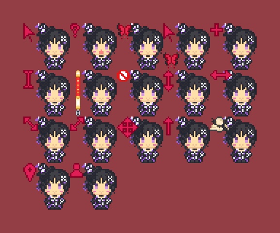 宝生マーゴ　マウスカーソル