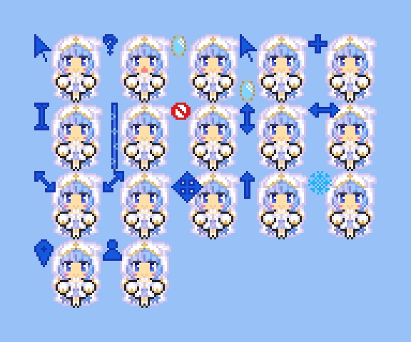 雪芽るみ　マウスカーソル