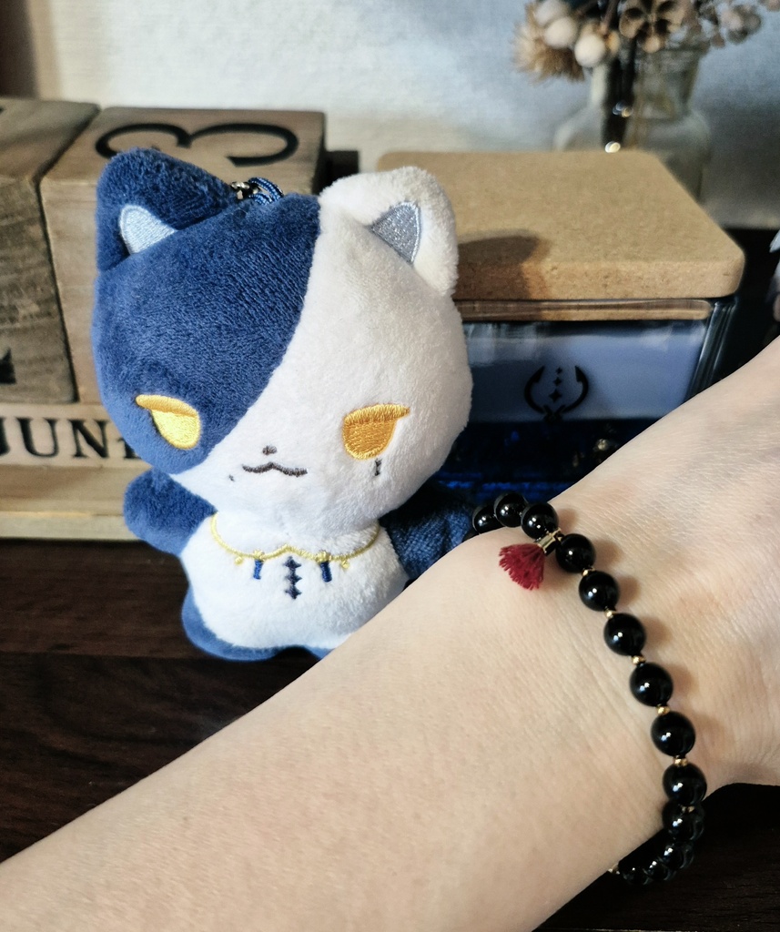 ブラックオニキスのブレスレット