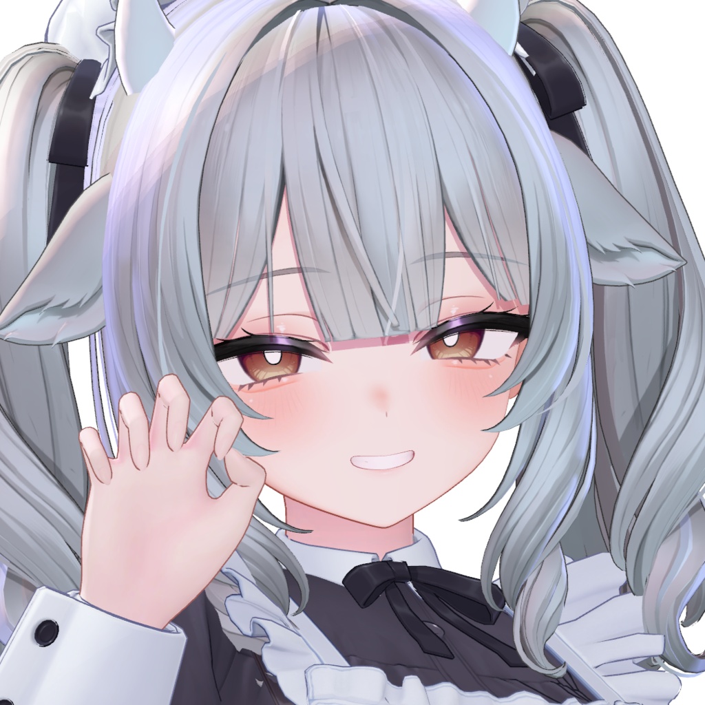 【Milltina】Simple Make up Texture + Face Blendshape + 表情アニメーション !!