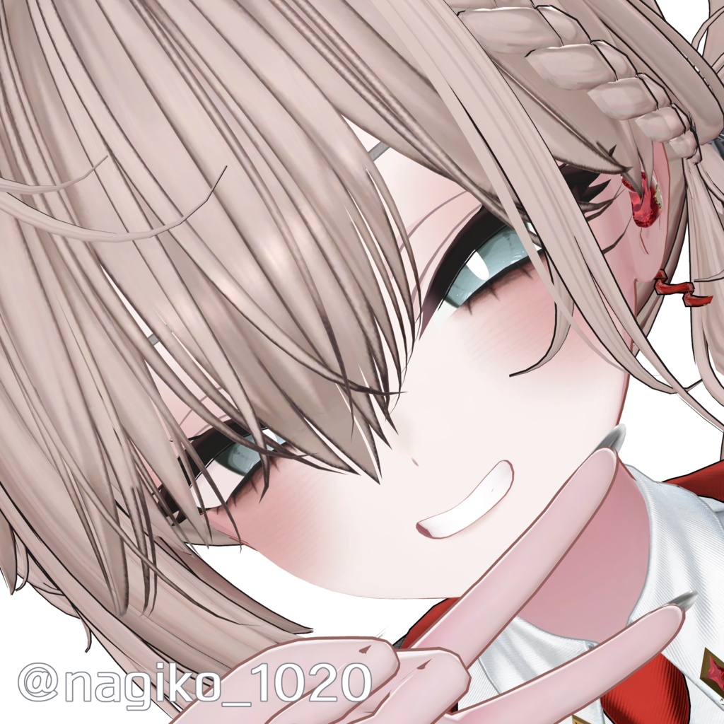 【Milltina】Ashen Make up Texture + Face Blendshape
