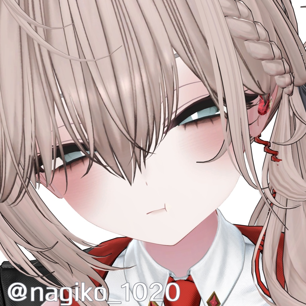 【Milltina】Ashen Make up Texture + Face Blendshape