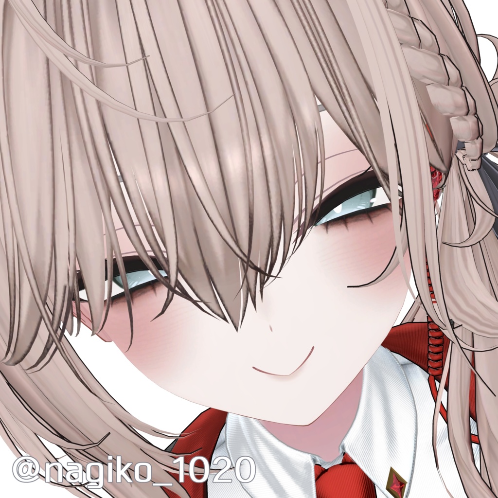 【Milltina】Ashen Make up Texture + Face Blendshape