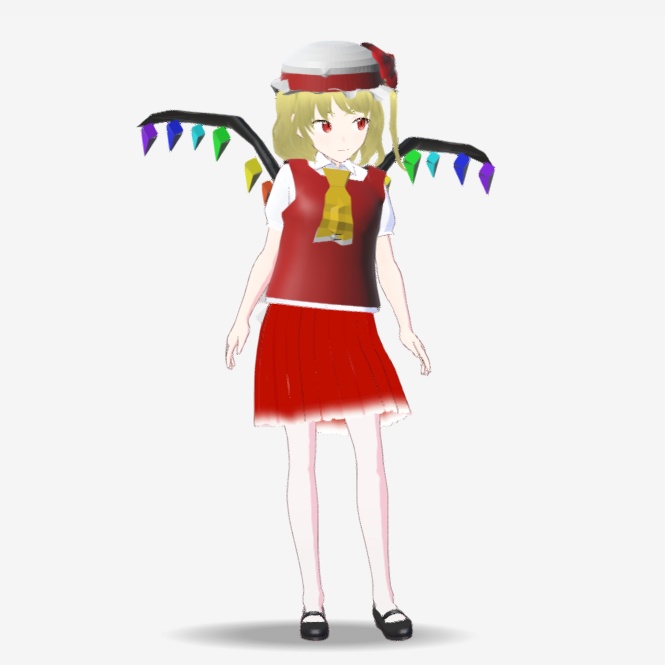 cluster用アバター 東方project フランドール・スカーレット VRMファイル
