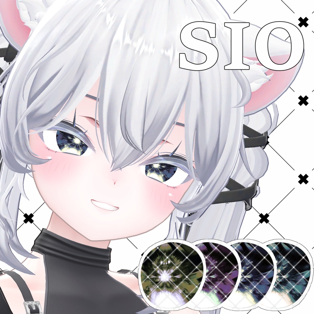 【11avatar対応】COSMIC HIGHLIGHTE eye texture