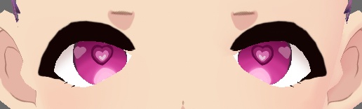 Purple'Pink eyes