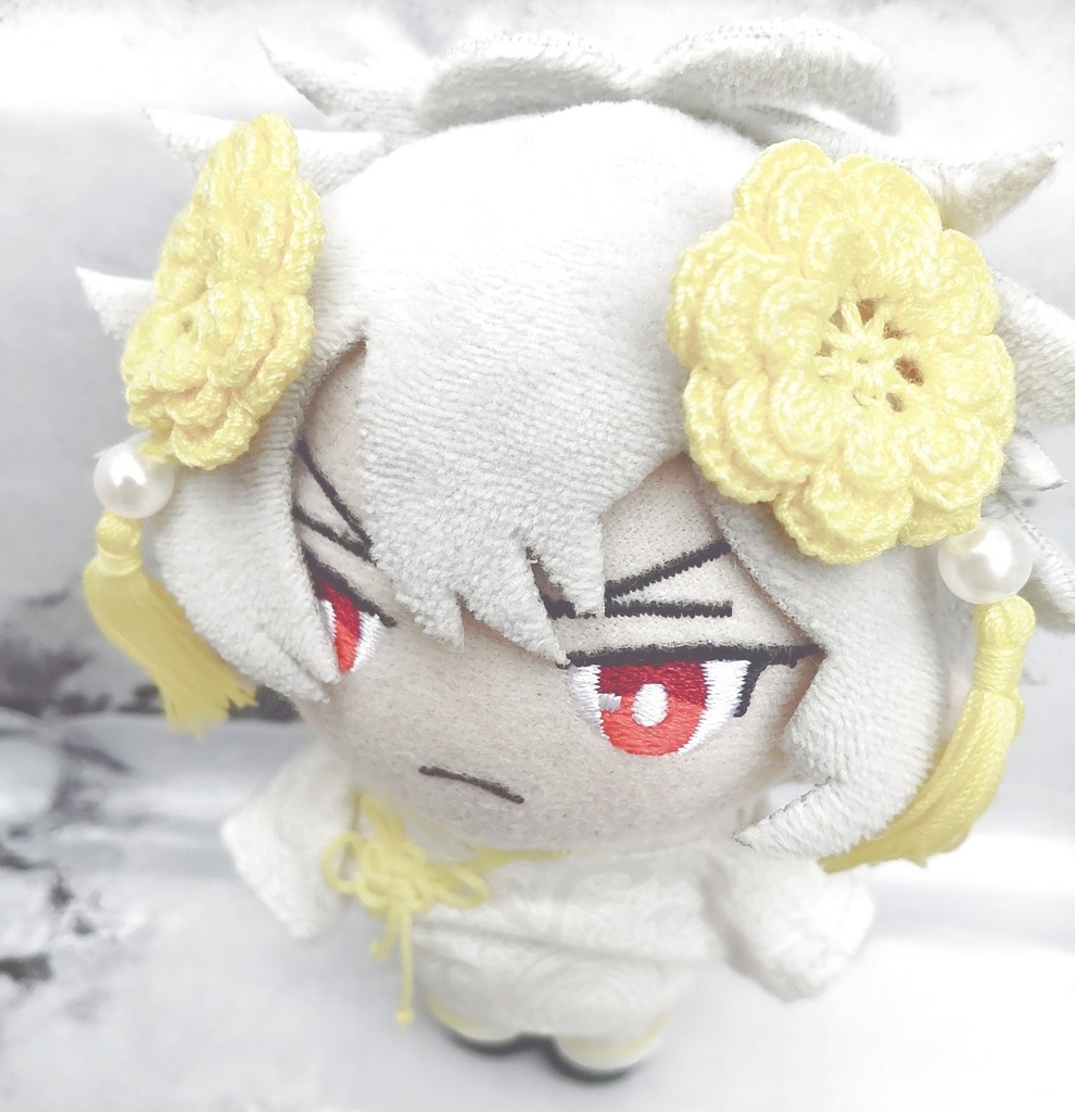 タッセルチャイナヘアアクセ