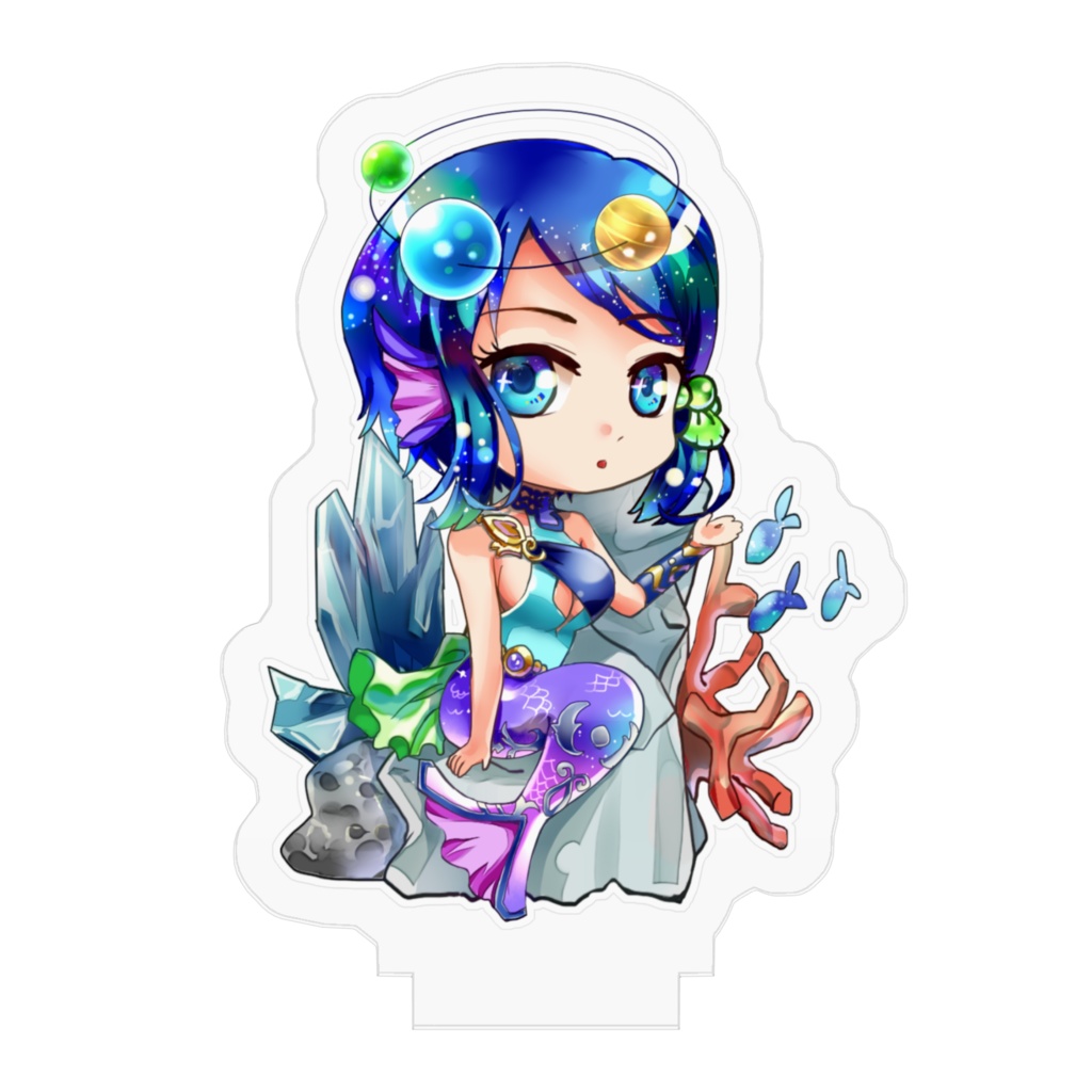 コスモ人魚アクリルフィギュア