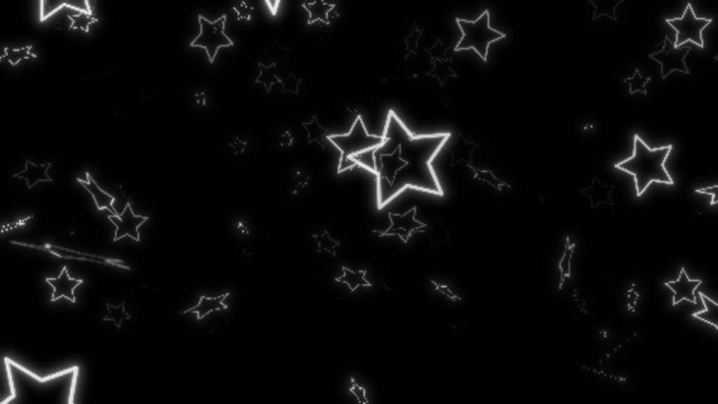 【動画・配信素材】舞い上がる星パーティクル(ループ可)-soaring star particles-