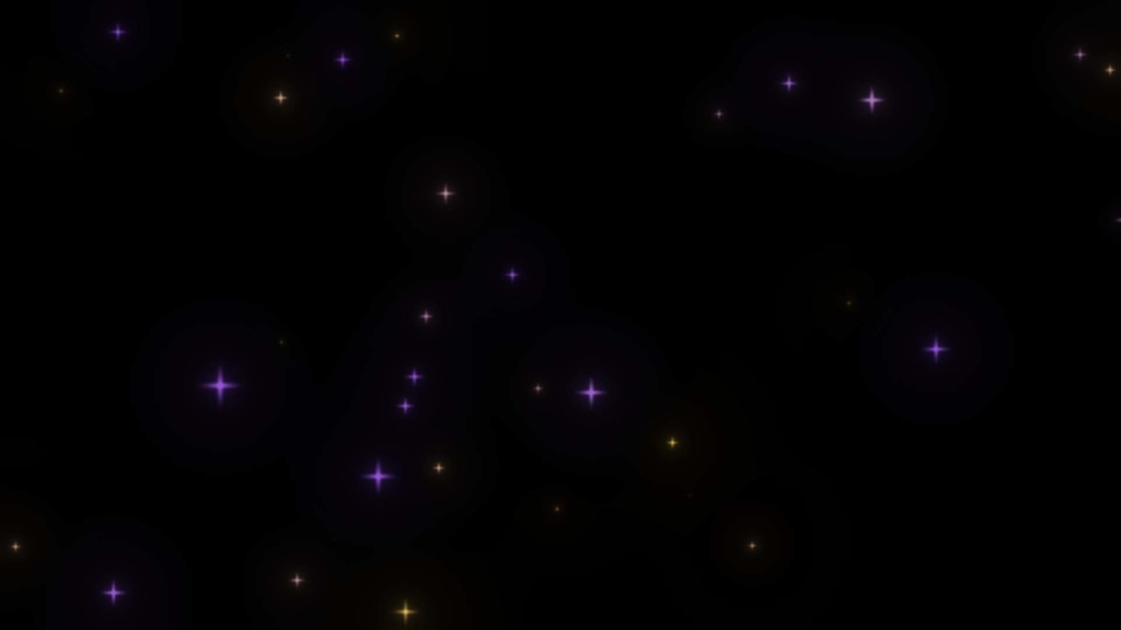 【動画・配信素材】キラキラパーティクル10種セット(ループ可)-Twinkling Star Particles 10 types set-
