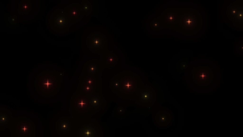 【動画・配信素材】キラキラパーティクル10種セット(ループ可)-Twinkling Star Particles 10 types set-