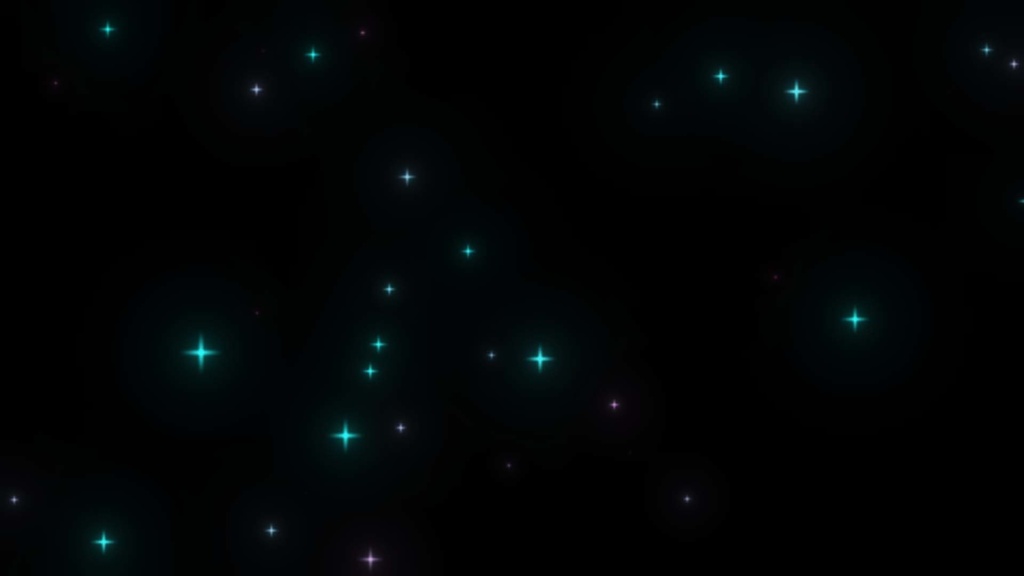 【動画・配信素材】キラキラパーティクル10種セット（ループ可）-Twinkling Star Particles 10 types set-