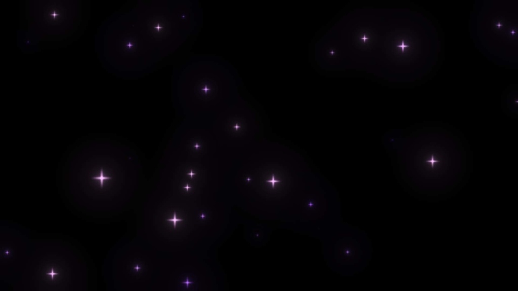 【動画・配信素材】キラキラパーティクル10種セット(ループ可)-Twinkling Star Particles 10 types set-