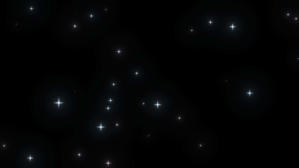 【動画・配信素材】キラキラパーティクル10種セット(ループ可)-Twinkling Star Particles 10 types set-
