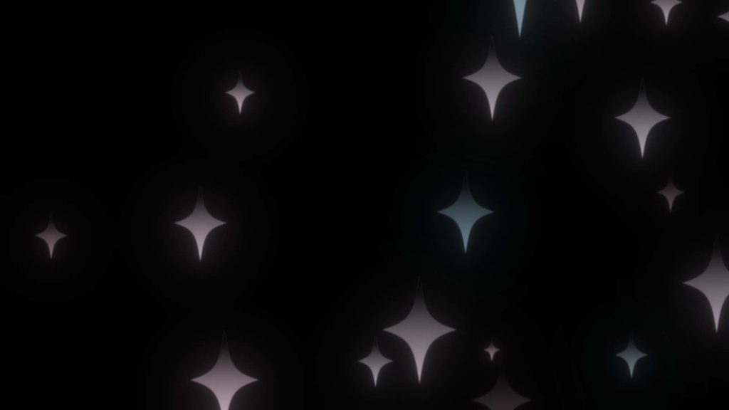 【動画・配信素材】キラキラパーティクル『大』10種セット(ループ可)-Twinkling Star Big Particles 10 types set-