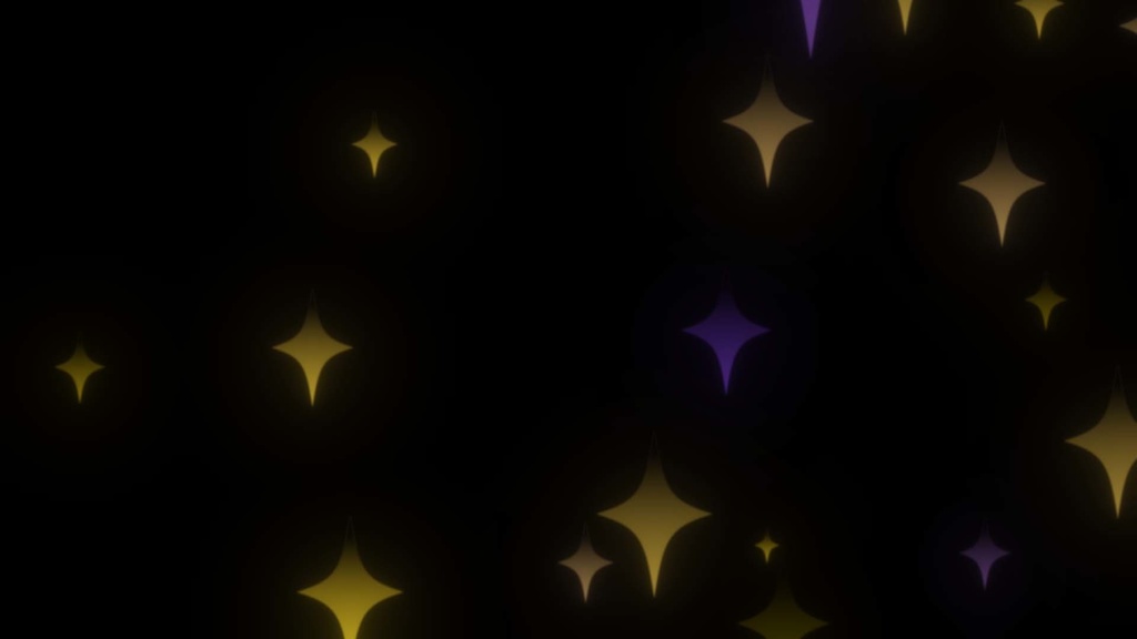【動画・配信素材】キラキラパーティクル『大』10種セット(ループ可)-Twinkling Star Big Particles 10 types set-