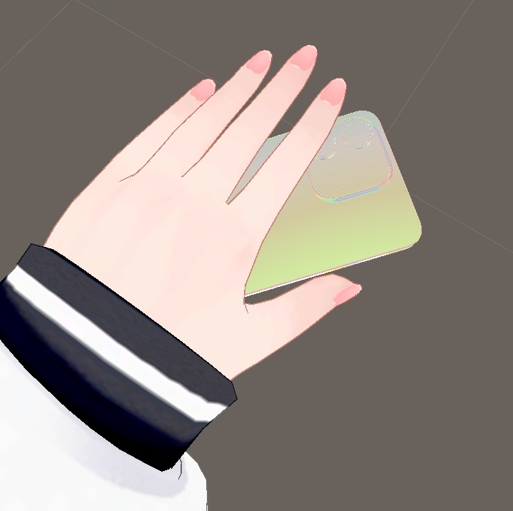 【3Dモデル】スマホのようで、そうじゃない板。-DummyPhone- 【VRChat想定】