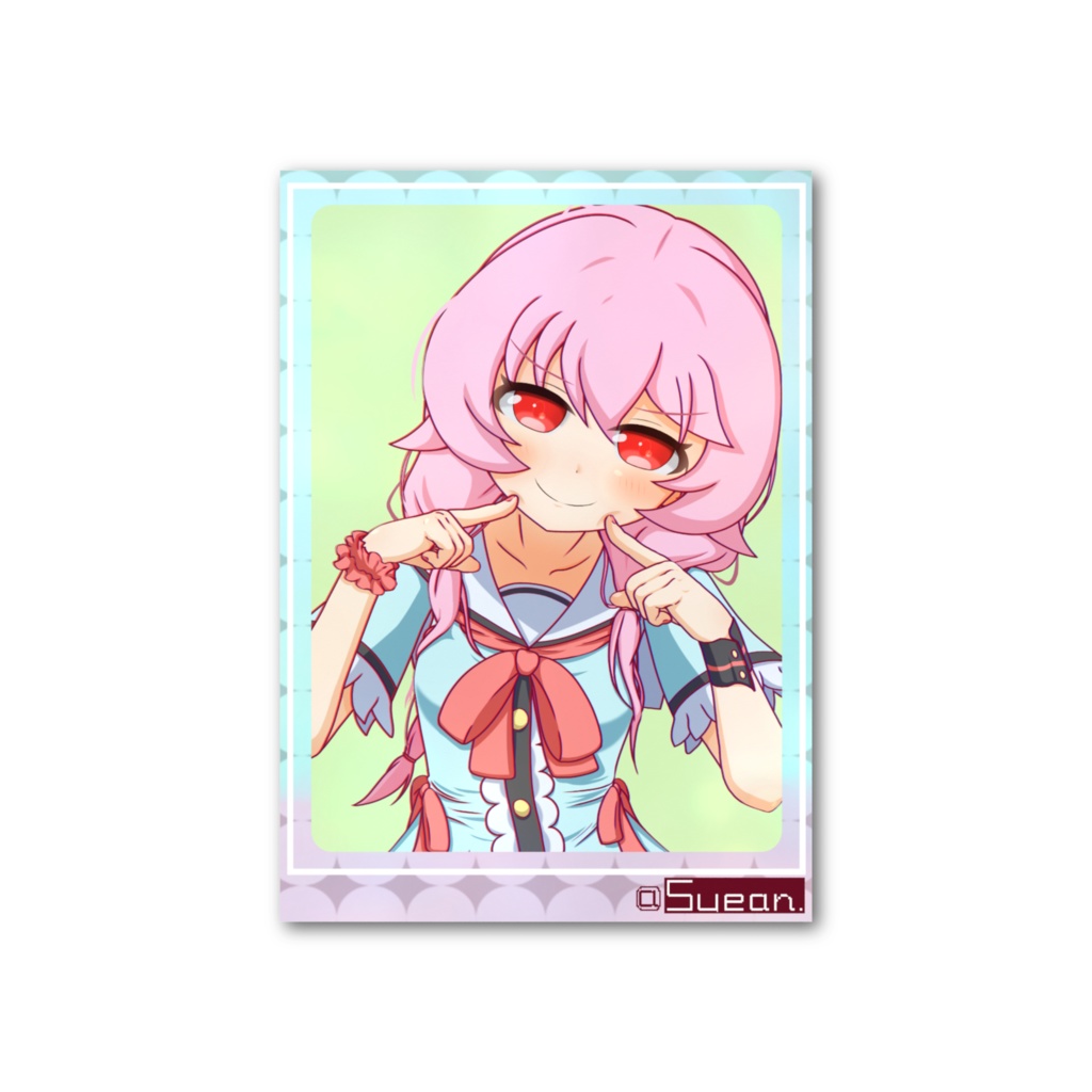 うちの子　フォト風カード