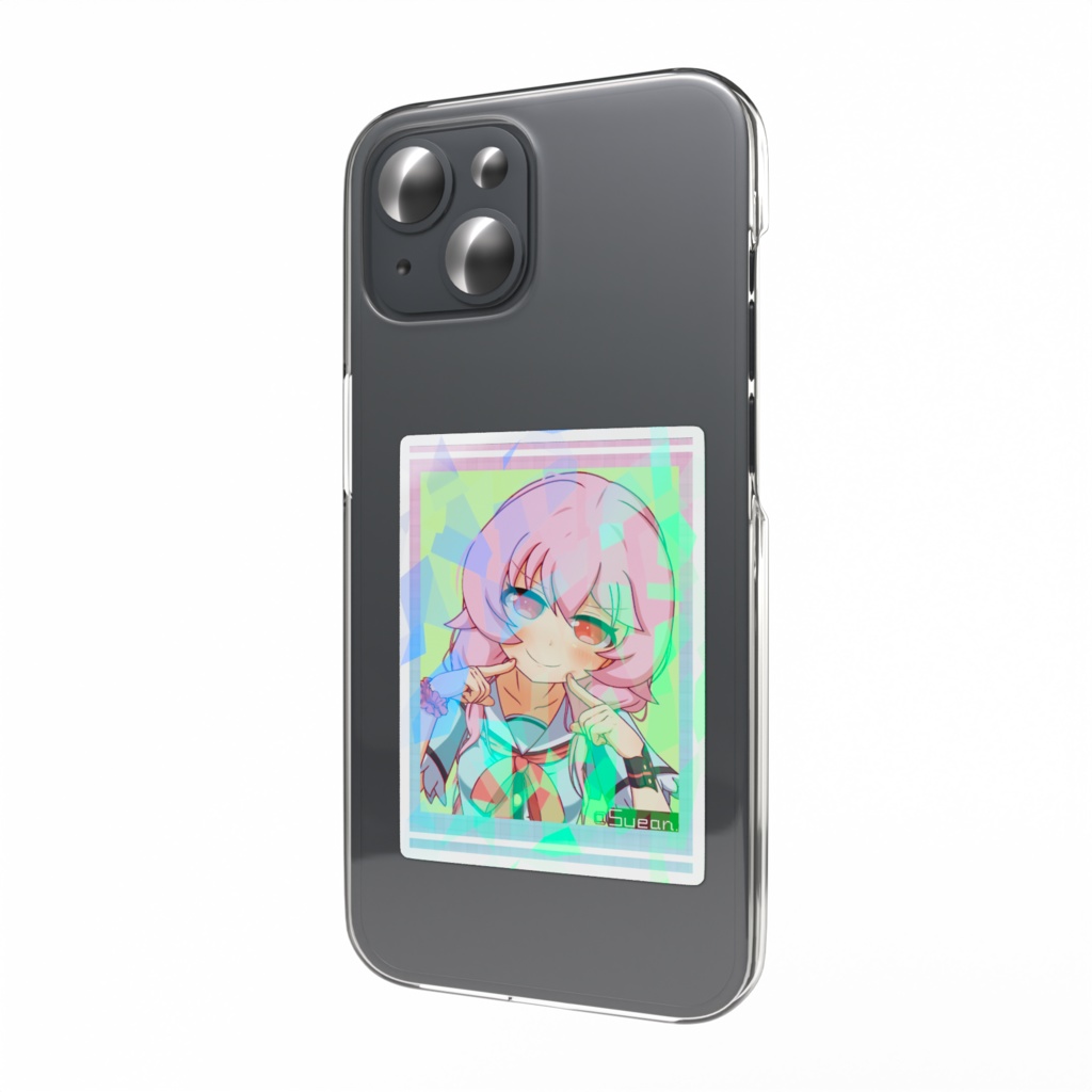 うちの子　キラキラステッカーver