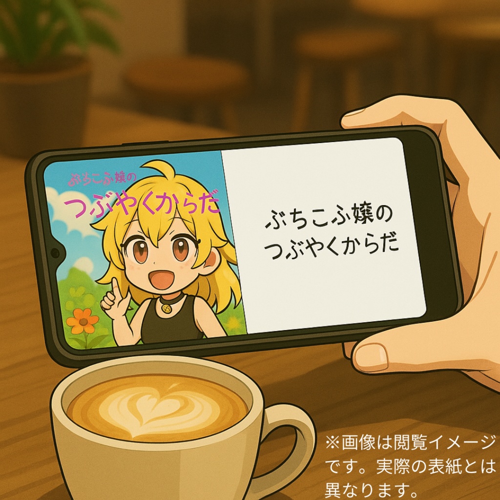 絵本「ぶちこふ嬢の"つぶやくからだ"」(PDF版)