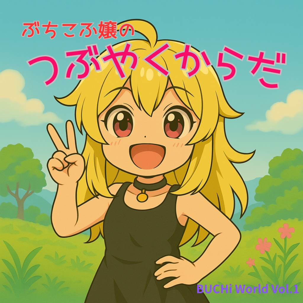 絵本「ぶちこふ嬢の"つぶやくからだ"」(PDF版)