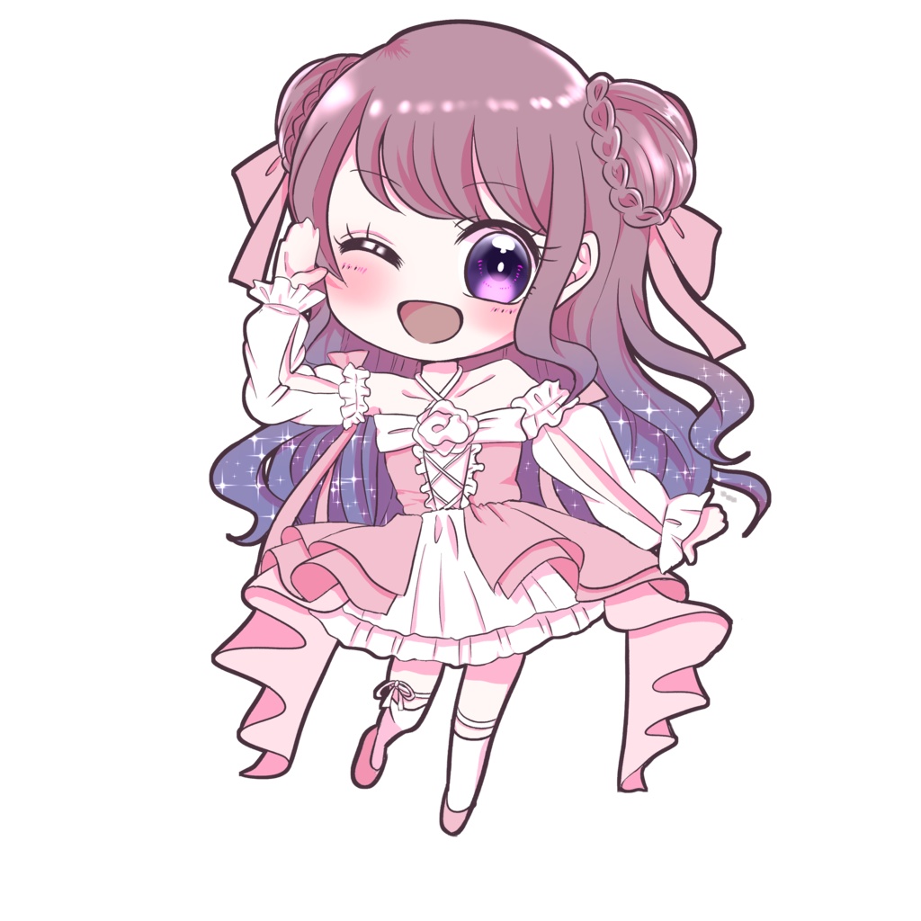 【星愛さらさ】SDアクリルキーホルダー