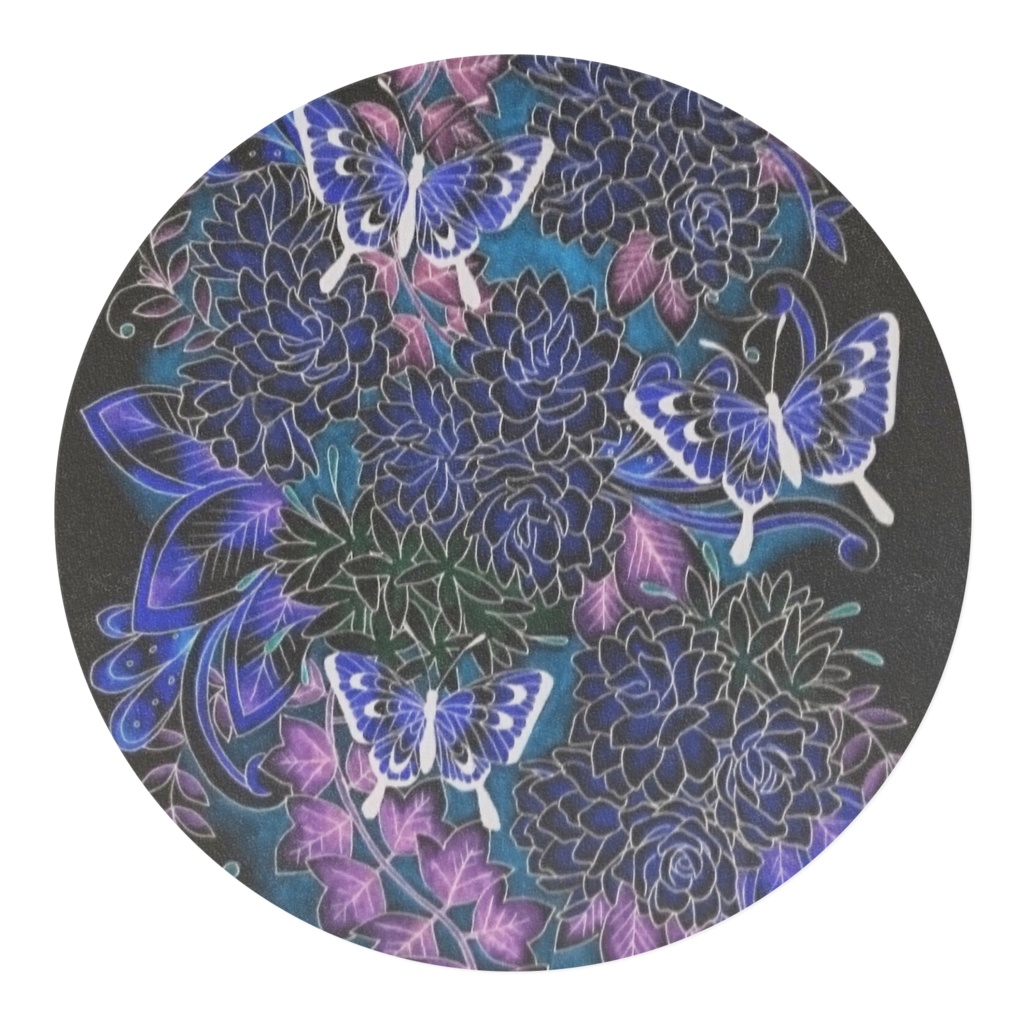 マスキングテープ「蝶と花」