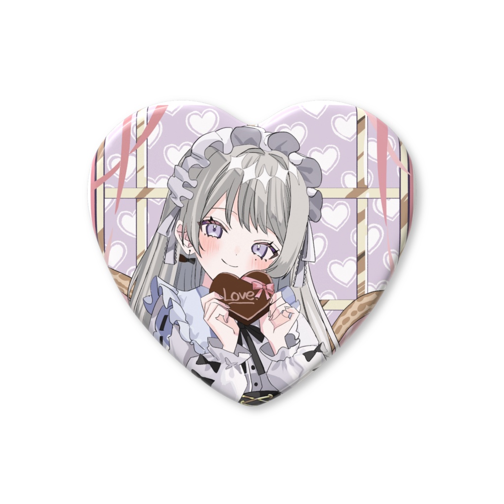 バレンタインバッジ