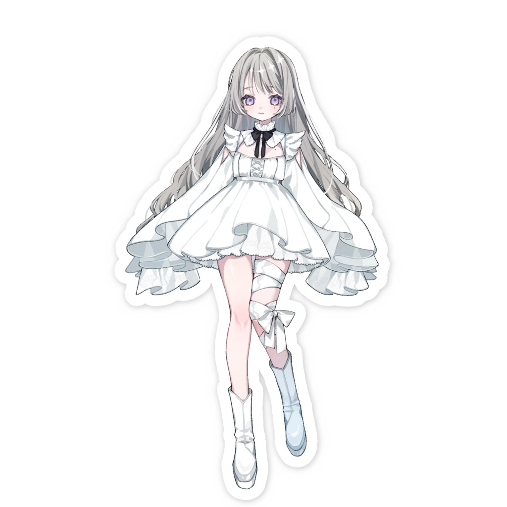 月瀬よな キービジュアルステッカー