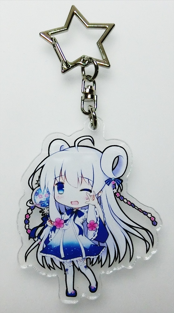 フラワーナイトガール アクリルキーホルダー クルミ コオニタビラコ ステラ フラワーナイトガール アクリルキーホルダー クルミ