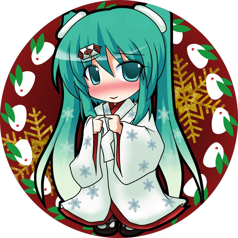 ボーカロイド44㎜缶バッチ初音ミクTYPEA