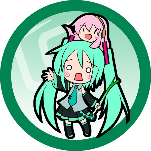 ボーカロイド44㎜缶バッチ初音ミクTYPEA